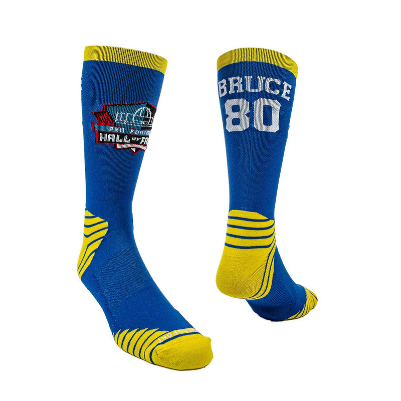 Rams Isaac Bruce: Look like your favorite player without smelling like them with Game Day Socks from Silver Sport. Powered by SILVERCLEAN® antimicrobial technology.