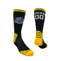 Steelers Bill Cowher: Look like your favorite player without smelling like them with Game Day Socks from Silver Sport. Powered by SILVERCLEAN® antimicrobial technology.