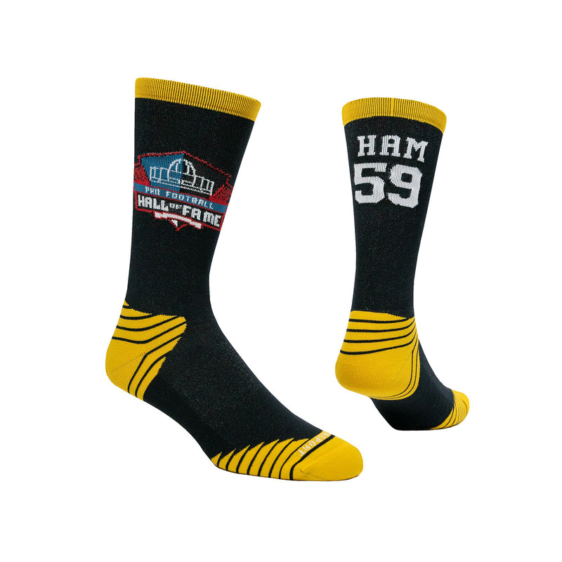 Steelers Hall of Famer Jack Ham Game Day Socks