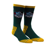 Packers Charles Woodson: Look like your favorite player without smelling like them with Game Day Socks from Silver Sport. Powered by SILVERCLEAN® antimicrobial technology.